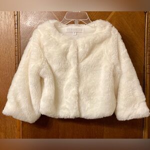 RZ by Rachel Zoe Faux Fur Jacket, sz 3